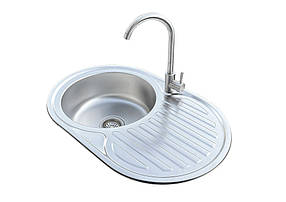 Комплект мийка + змішувач Romzha Dana Nova Textura A