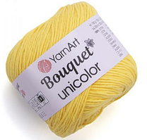 Пряжа Bouqet unicolor Yarnart-3218 жовтий