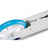 Самокат із ручним тормозом Razzo CITY 200 мм. алюмінієвий HUL1-200 White/Blue, фото 11