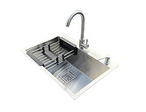 Комплект мийка + змішувач Romzha Arta Nova U-600 A