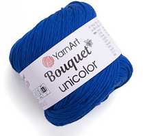 Пряжа Bouqet unicolor Yarnart-3222 синій