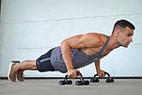 Упори для віджимань PowerPlay 4316 Push Up Bars пластикові (Скошені), фото 6
