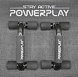 Упори для віджимань PowerPlay 4316 Push Up Bars пластикові (Скошені), фото 9