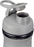 Шейкер спортивний (пляшка) BlenderBottle SportMixer Flip 20oz/590ml Grey, фото 7