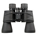 Бінокль Comet AXP111 (10x50) з червоним фільтром (з огляду сонцем) чорний, в чохлі, фото 3