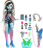 Ушкоджена упаковка Лялька Монстер Хай Френкі Штейн рок-зірка Monster High Frankie Stein Amped Up Rockstar Mattel HNF84