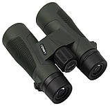 Бінокль Comet W13 (10x42A) waterproof, зелений, в чохлі, фото 7