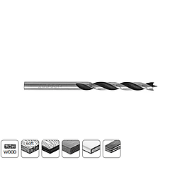 Свердло по дереву HOEGERT 6 мм