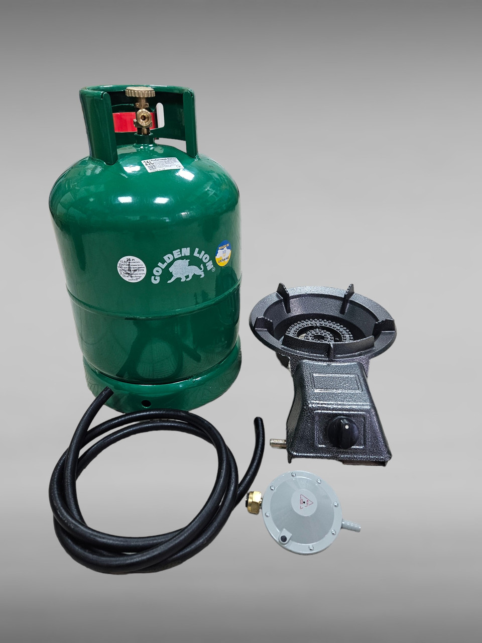 Газовий балон Rudyy 25л газова плита таганок, фото 1