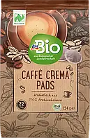 Органический кофе в чалдах dm Bio Caffee Crema, Pads, 154 гр