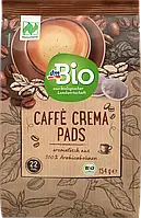 Органічна кава в чалдах dm Bio Caffee Crema, Pads, 154 гр