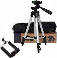 Sale! Штатив Tripod 3110 з чохлом, тринога з чохлом на телескопічних регульованих ніжках