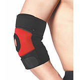 Налокітник Power System PS-6011 Neo Eibow Support Black/Red (1шт.) M, фото 3