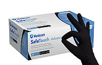 Перчатки Medicom SafeTouch нитриловые черные Black S 100 шт. MYS 16-3199