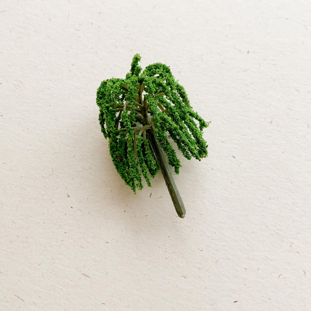 Штучне дерево верба 6 см Яскраво-Зелене, фото 1