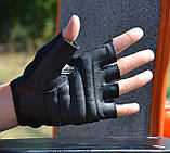 Рукавички для фітнесу MadMax MFG-251 Rainbow Grey S, фото 8