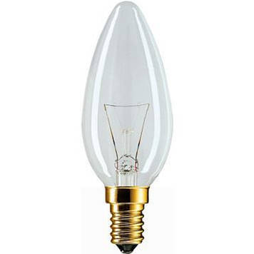 Лампа свічка 40W E14 230V B35 CL