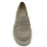 Чоловічі лофери замшеві бежевого кольору Sergio Billini 8091 віз/з розмір 40, фото 3