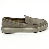 Чоловічі лофери замшеві бежевого кольору Sergio Billini 8091 віз/з розмір 40, фото 4