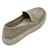 Чоловічі лофери замшеві бежевого кольору Sergio Billini 8091 віз/з розмір 40, фото 7