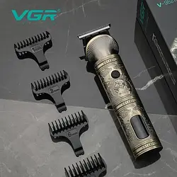 Професійна машинка (тример) USB для стрижки волосся 4в1 VGR V-962