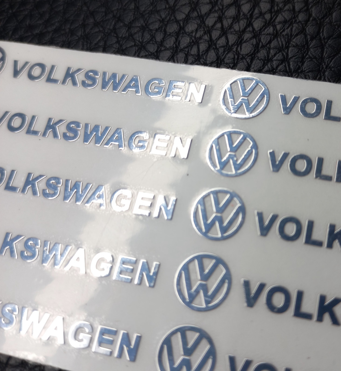 Хром наклейки Volkswagen - фото 2 - id-p2094553165