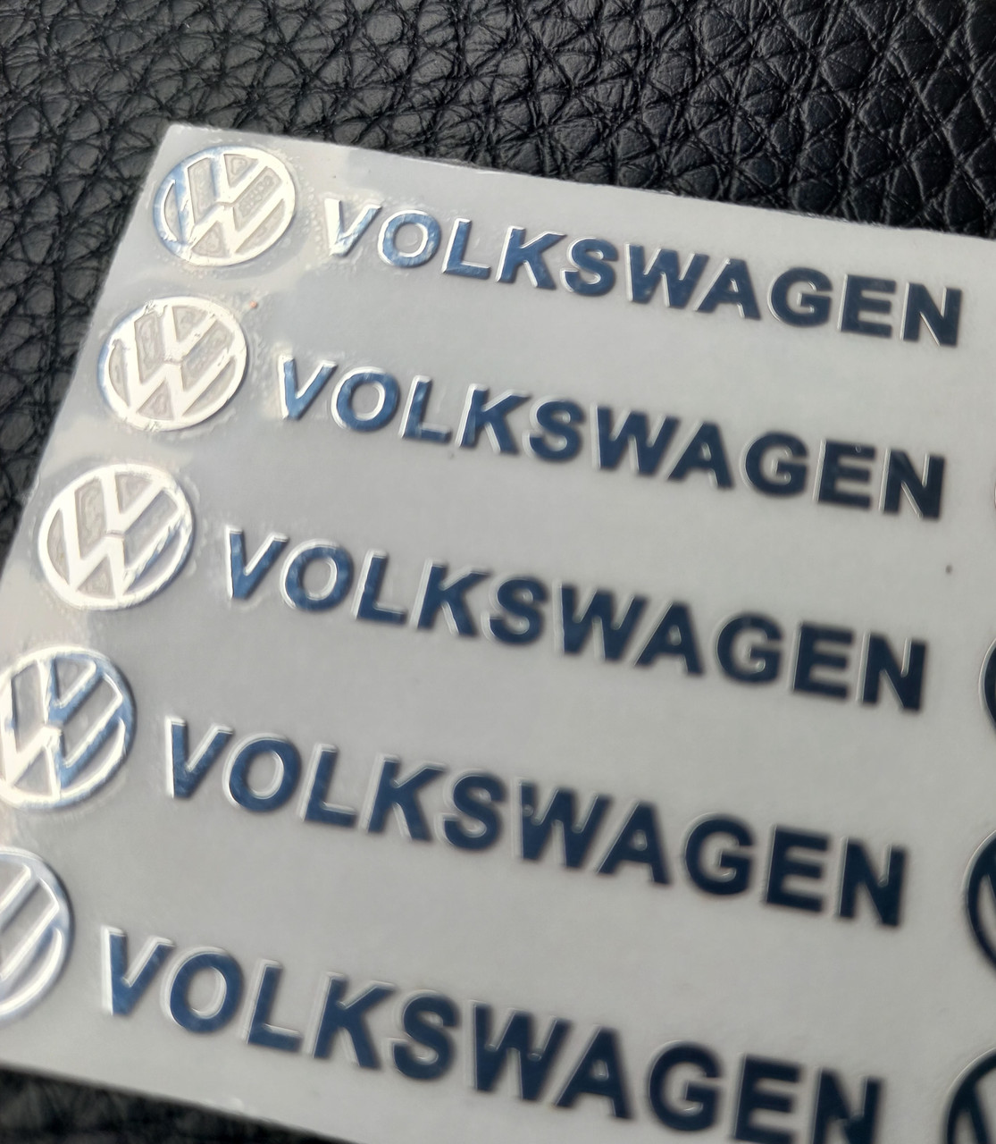 Хром наклейки Volkswagen - фото 3 - id-p2094553165