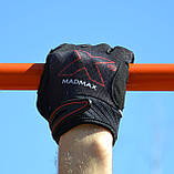 Рукавички для фітнесу MadMax MXG-103 X Gloves Black/Grey M, фото 10