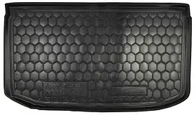 Килимок в багажник для Nissan Micra (2013>) гумовопластиковий (AVTO-Gumm) автогум