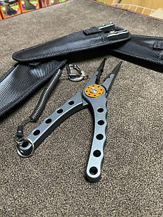 Плоскогубці 20 см. сірі