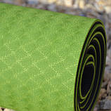 Килимок для йоги та фітнесу U-POWEX TPE Yoga mat Green/Black (183х61х0.6), фото 8