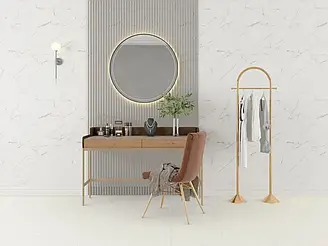 Стінова панель SPC кварц-вініл Avenzo білий мармур 2800х960х4 мм (2,7м2)