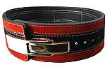 Пояс для важкої атлетики Power System Stronglift PS-3840 Black/Red S/M, фото 3