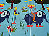 Ігровий термокилимок 2000*1800*8 мм, підлоговий двосторонній бэбипол  в сумці, слони, карусель, фото 3