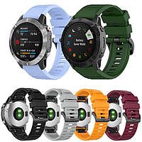 Ремешок 26мм для Garmin Fenix 7X / 6X / 6X Pro / 5X / 5X Plus / 3 силиконовый