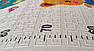 Ігровий термокилимок 2000*1800*8 мм, підлоговий двосторонній бэбипол  в сумці, жираф, ростомір, фото 4