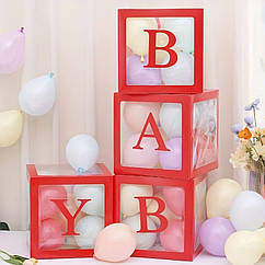 Коробки для кульок Baby 30х30 см <unk> Червоний