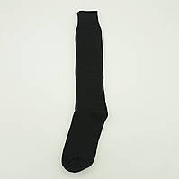 Чоловічі високі шкарпетки вовняні гольфи Pier Luigi 90% вовна 10% лайкра 42-45 чорні