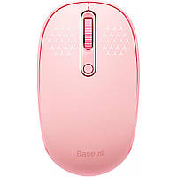 Мышь Baseus Wireless Mouse F01B Baby Pink Tri-Mode (B01055503413-00) [99874]