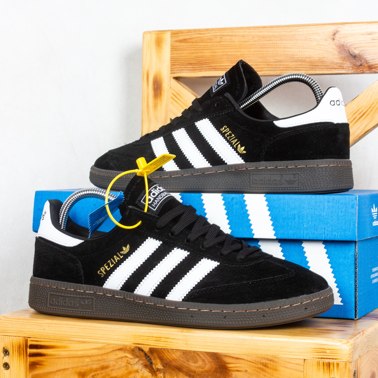 РОЗПРОДАЖ! Кросівки кеди Adidas Handball Spezial чорні