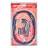 Набір для душу гігієнічного Zerix Bidet SET-008 Black (колір чорний) (ZX4914), фото 2