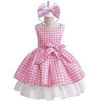 Платье для девочки Барби с обручем 120 (5T) Хіт продажу!