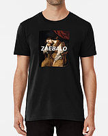 Мужская и женская футболка с принтом Zaebalo