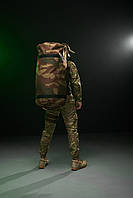 Армейская спецсумка и рюкзак, рюкзак военный oxford 100 л, баул тактический для ВСУ цвет на выбор Камуфляж
