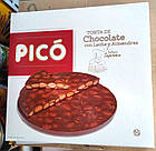 Туррон торт Піко із молочного шоколаду з мигдалем Pico Torta de Chocolate con Leche y Almendras, 200 г Іспанія, фото 2