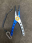 Плоскогубці 20 см. сині, фото 2