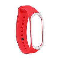 Ремінець до Mi Band 3/4 Red/White