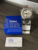 Часы Оригинал Casio Analog Silver Dial Quartz MWA-100HD-7A