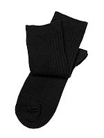 Черные носки с высокими манжетами, размер 36-41