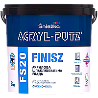 Sniezka ACRYL-PUTZ FS20 ФИНИШ - Финишная шпаклевочная гладь 8